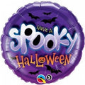 Folyo Balon - Cadılar Bayramı - Spooky - Yuvarlak - 46cm
