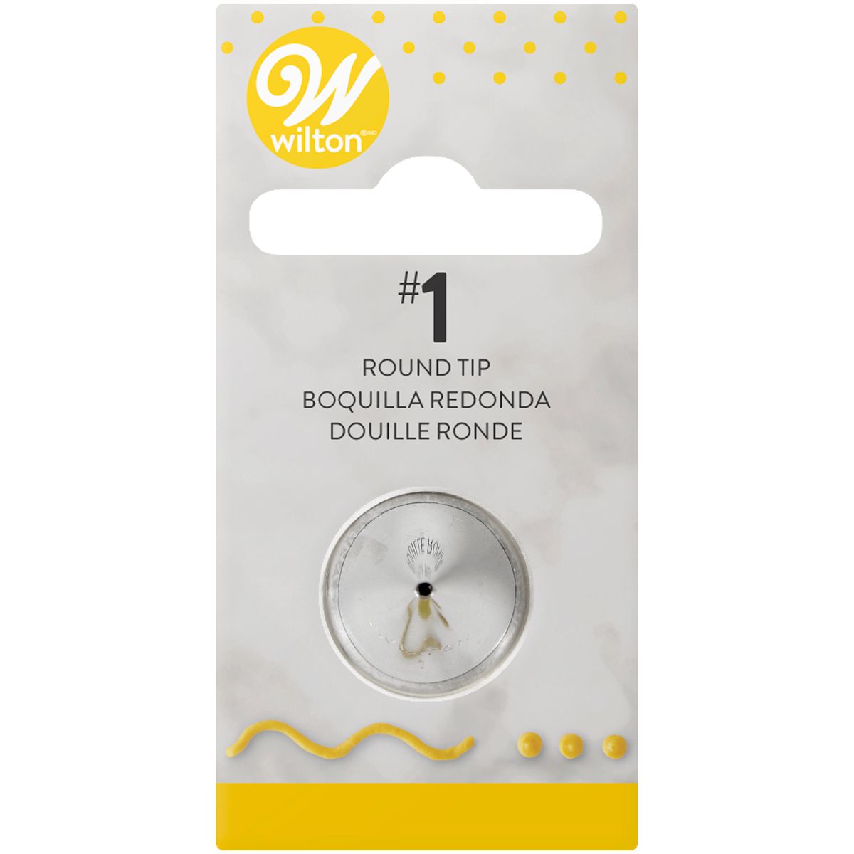 Wilton Spritztülle Rund Nr. 1