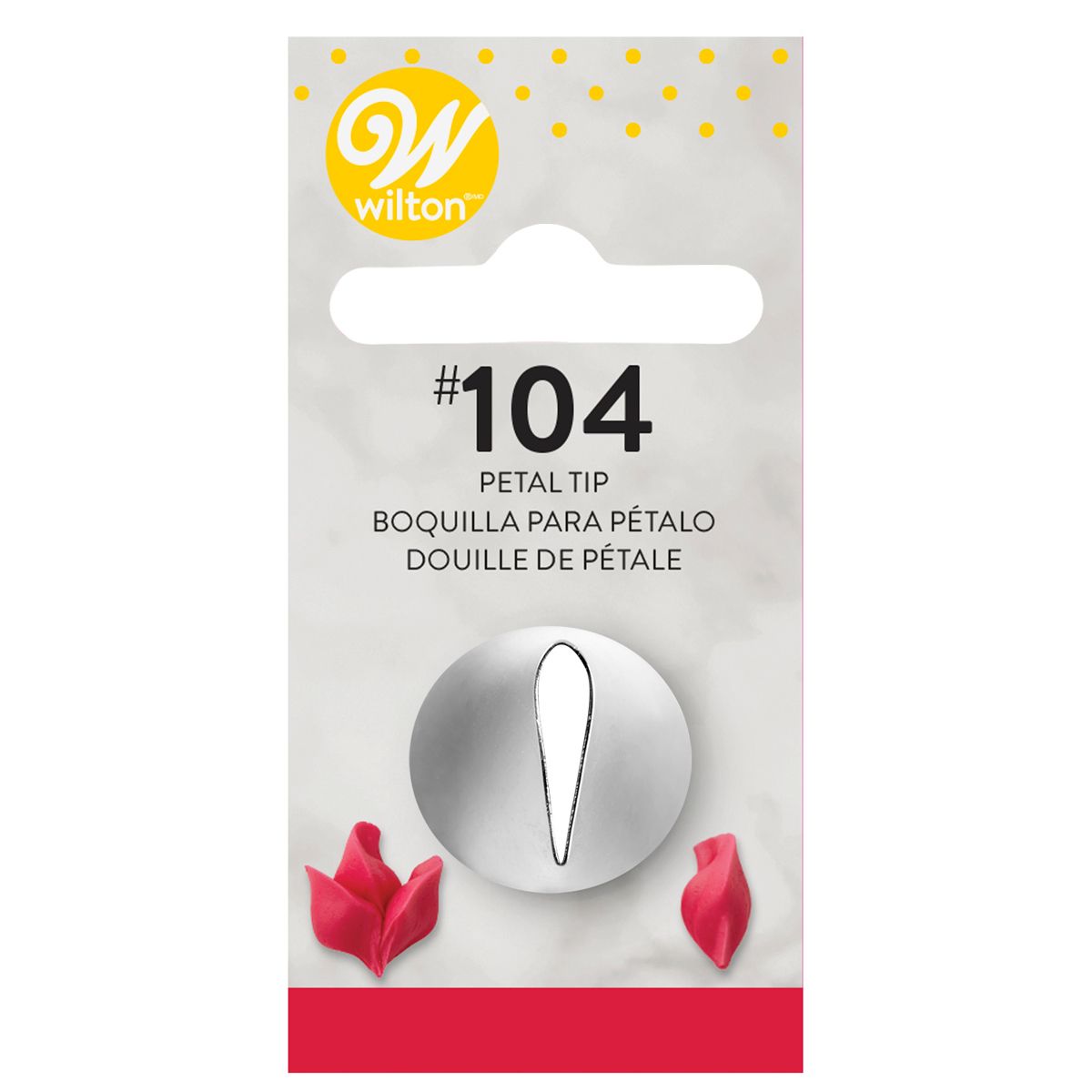 Wilton Spritztülle Blütenblatt Nr. 104
