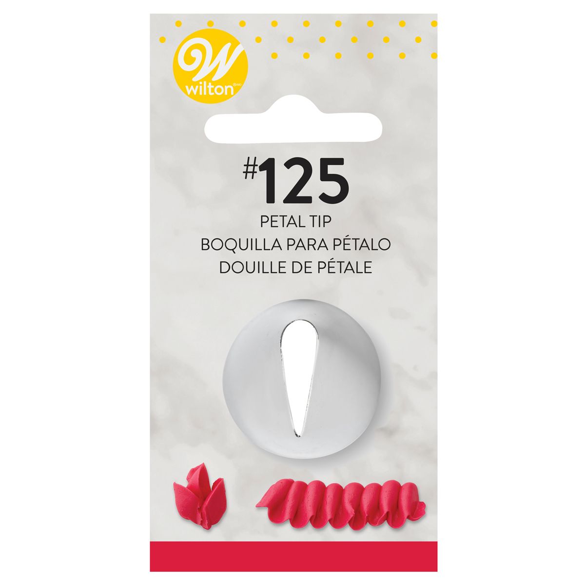 Wilton Spritztülle Blütenblatt Nr. 125