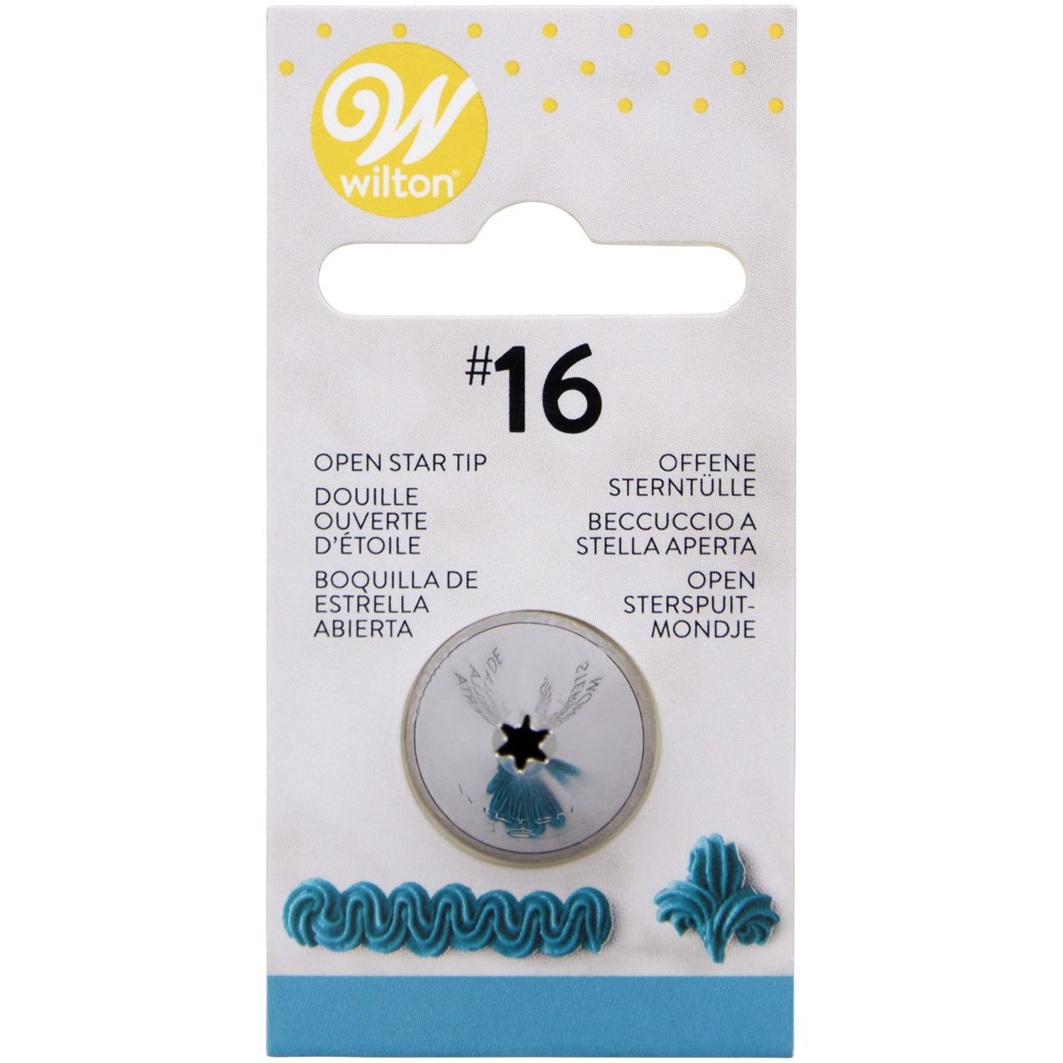 Wilton Spritztülle Stern Nr. 16