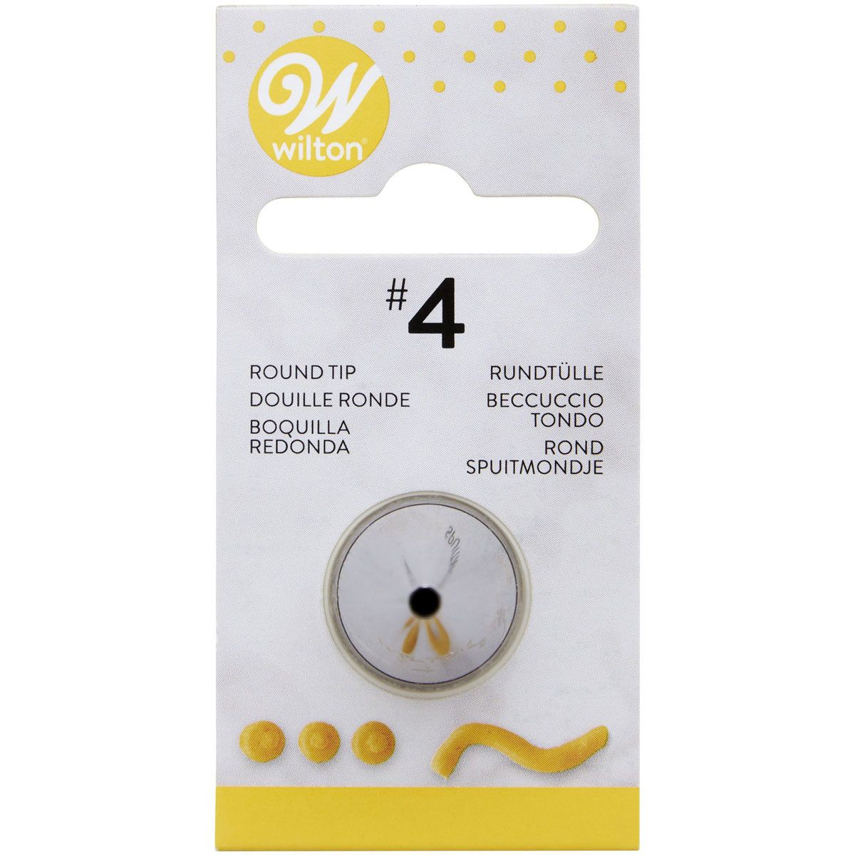 Wilton Spritztülle Rund Nr. 4