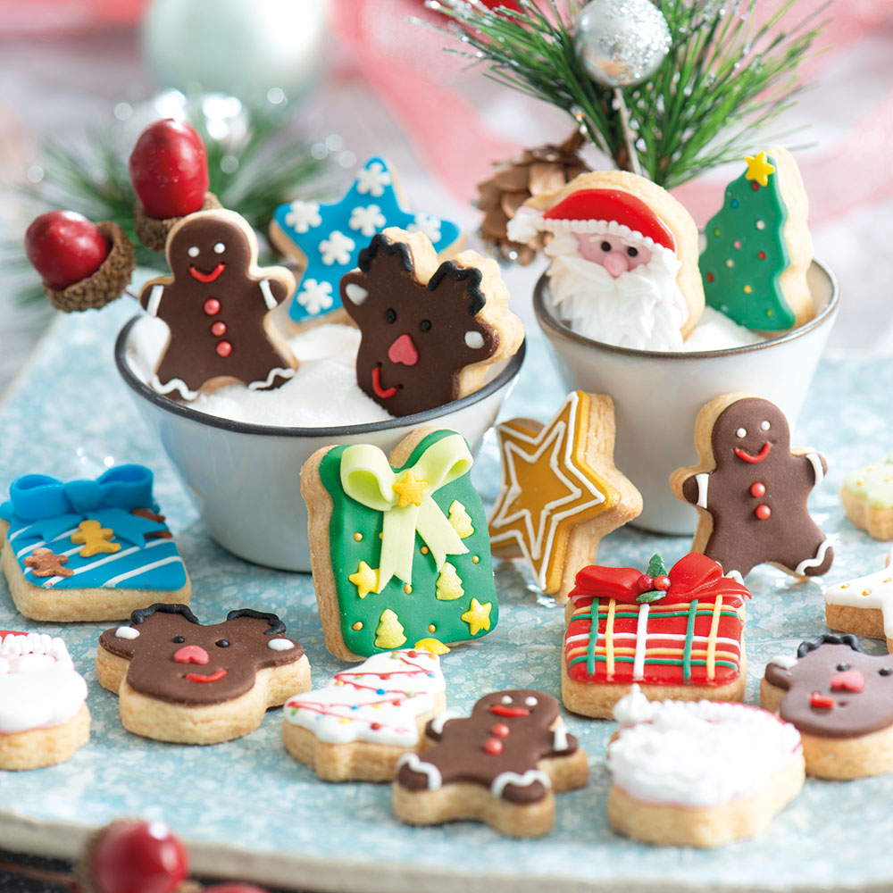Decora Ausstecher-Set Weihnachtsschmuck, 6 Stück