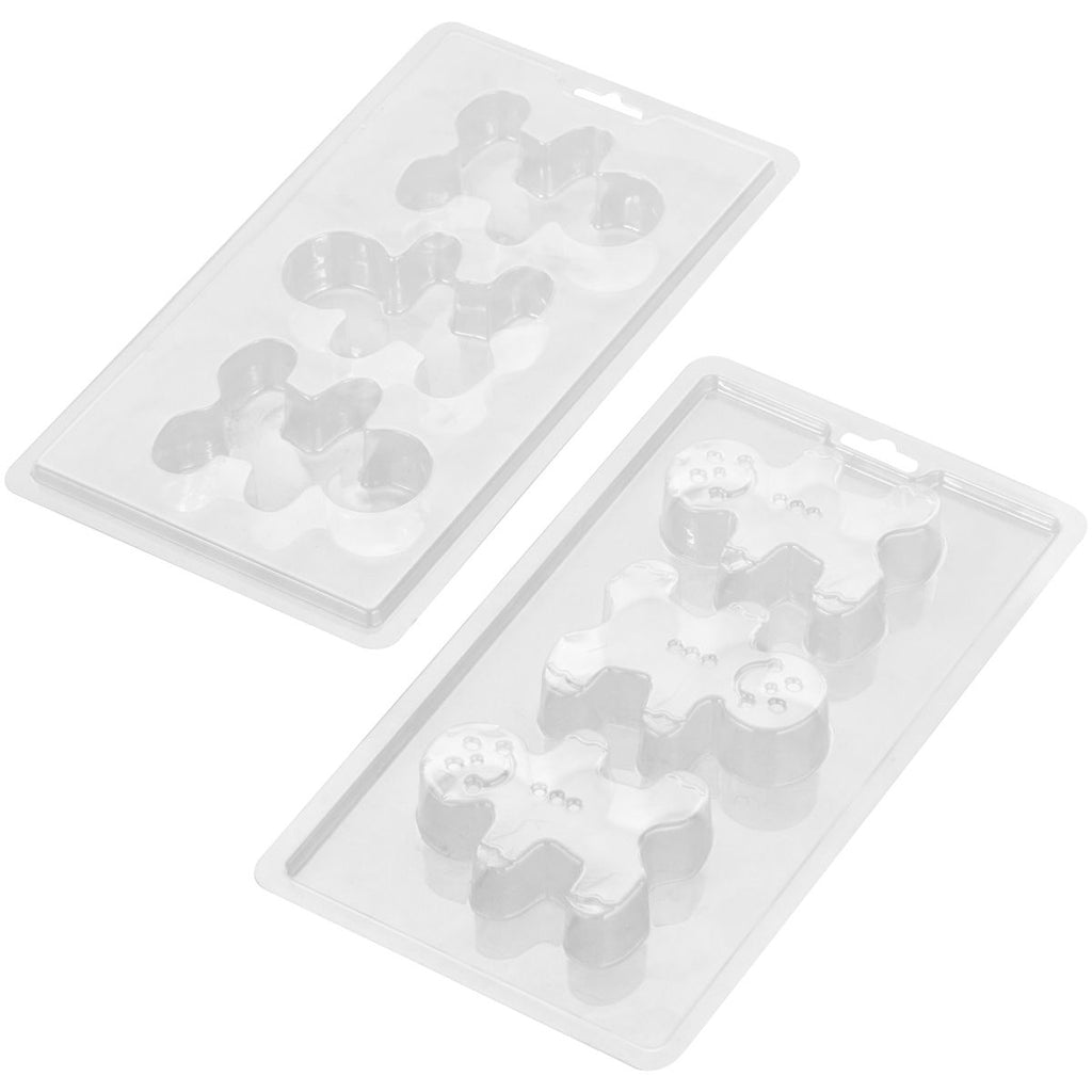 Wilton - 3D Chocolate Mould - Hot Chocolate - Gingerbread Man