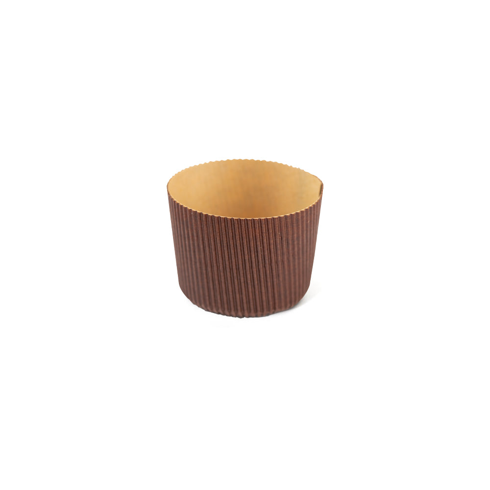 Papierbackform - Panettone Ø 7 x 6 cm · 12 Stück