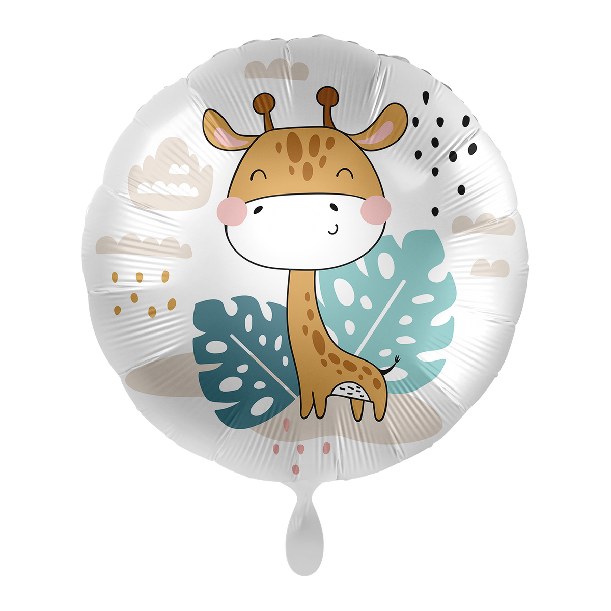 Folienballon-Dschungel Giraffe-Ø 43cm