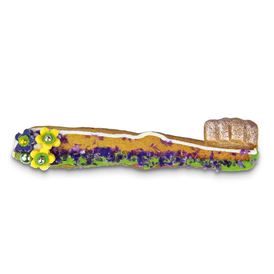 Toothbrush Cookie Cutter, Stainless Steel, 9 cm