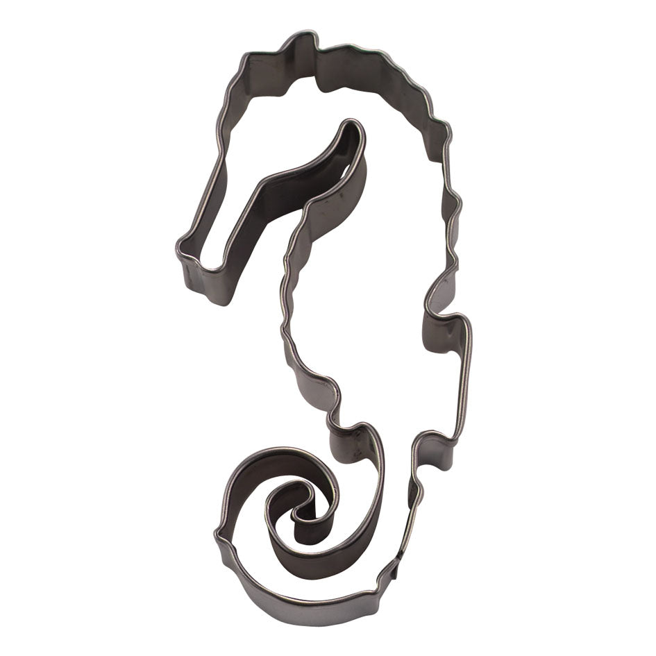 Ausstecher Seepferdchen, Edelstahl, 7,5 cm