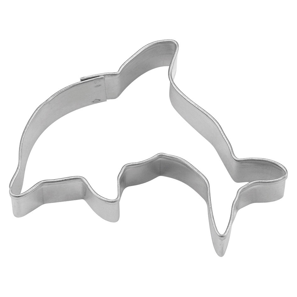 Ausstecher Delfin, Edelstahl, 6,5 cm