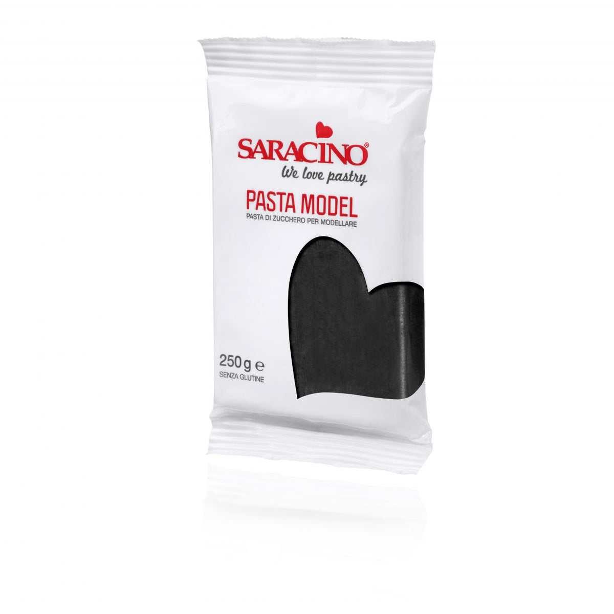 Saracino Modellierpaste Pasta Model Schwarz 250 g