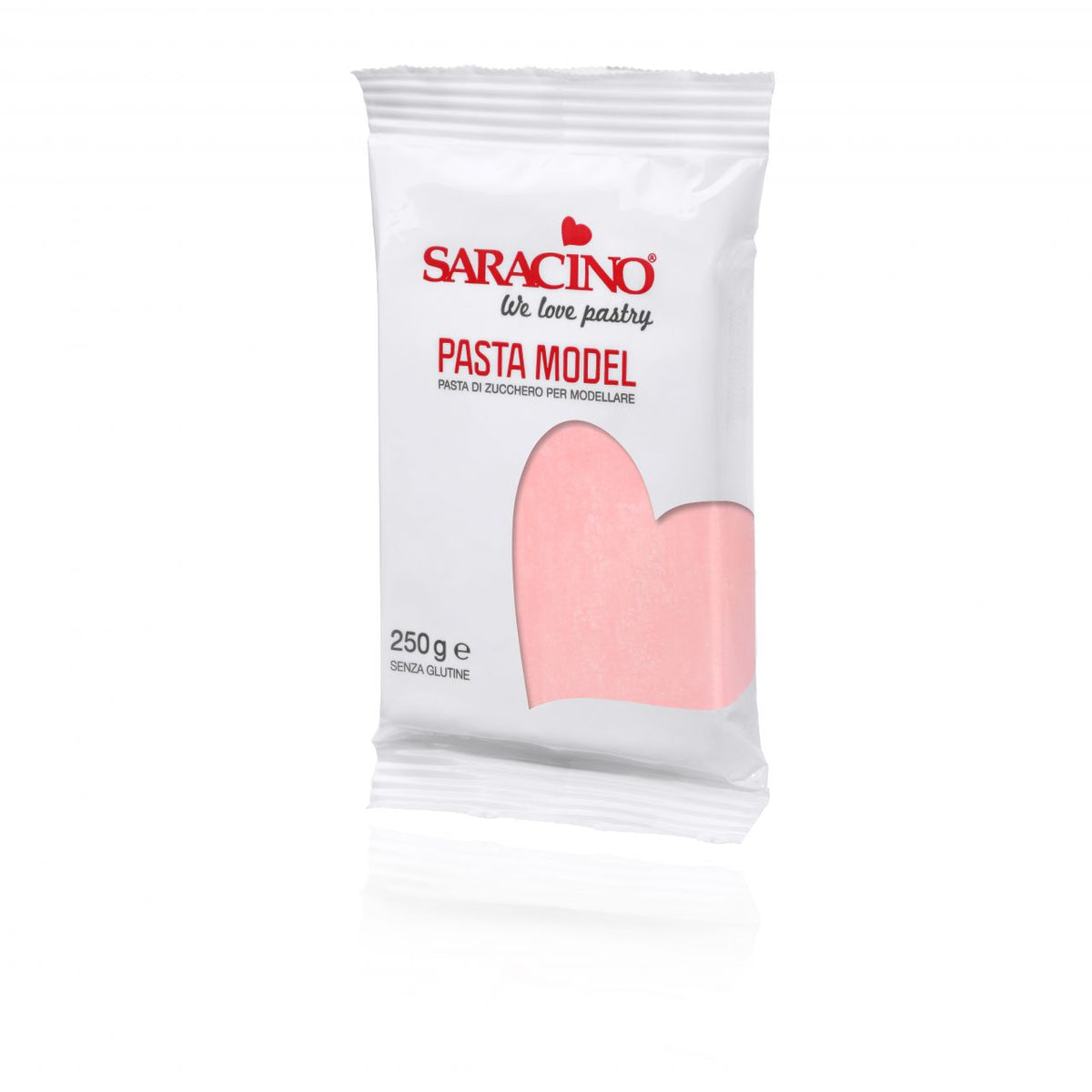Saracino Modellierpaste Pasta Model Rosa 250 g
