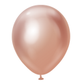 Latexballon - Chrome Roségold 40 cm