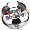 Folyo Balon - Futbol Happy Birthday - 46cm
