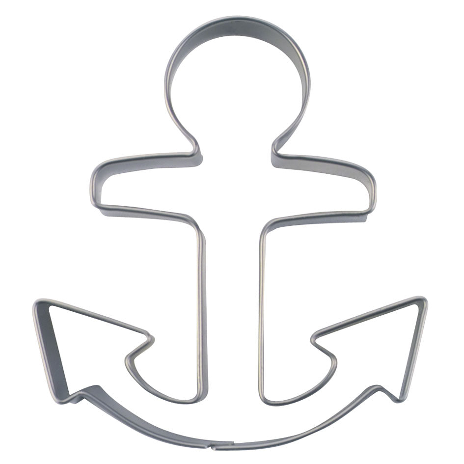 Ausstecher Anker, Edelstahl, 9 cm