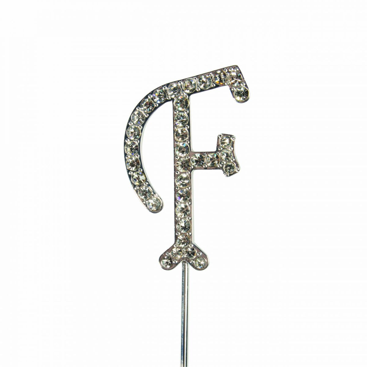Cake Topper Diamanten Buchstabe F