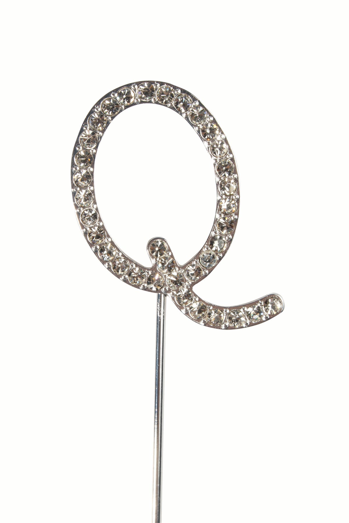 Cake Topper Diamanten Buchstabe Q