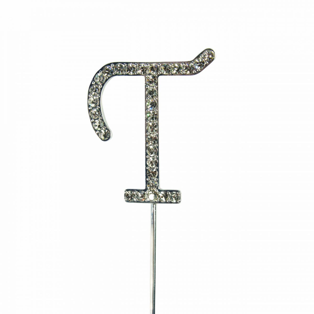 Cake Topper Diamanten Buchstabe T