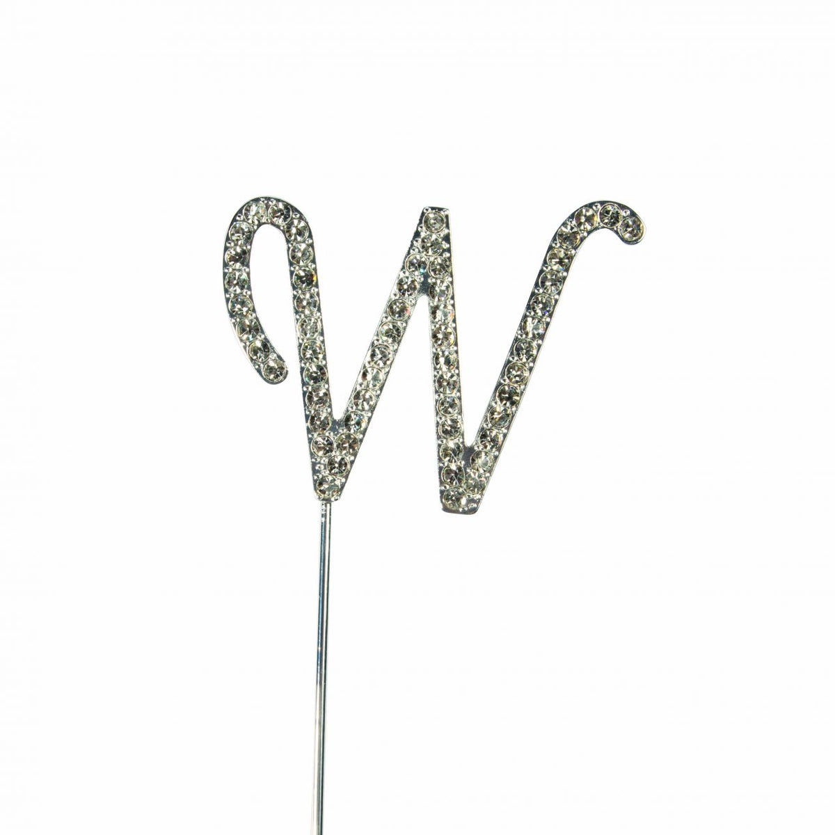 Cake Topper Diamanten Buchstabe W