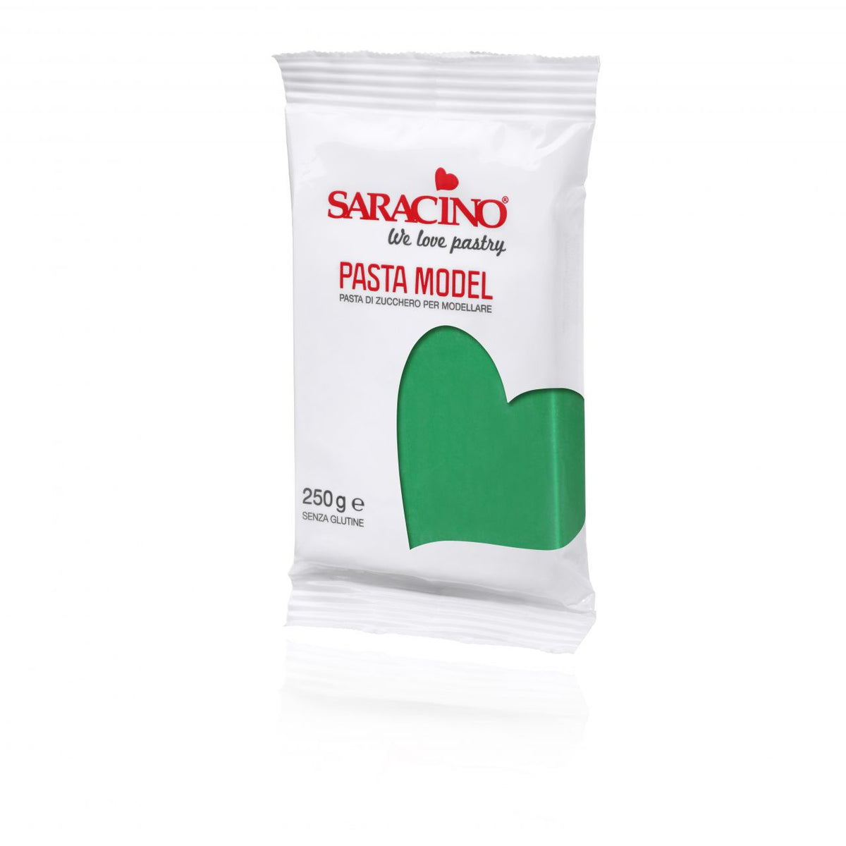 Saracino Modellierpaste Pasta Model Grün 250 g