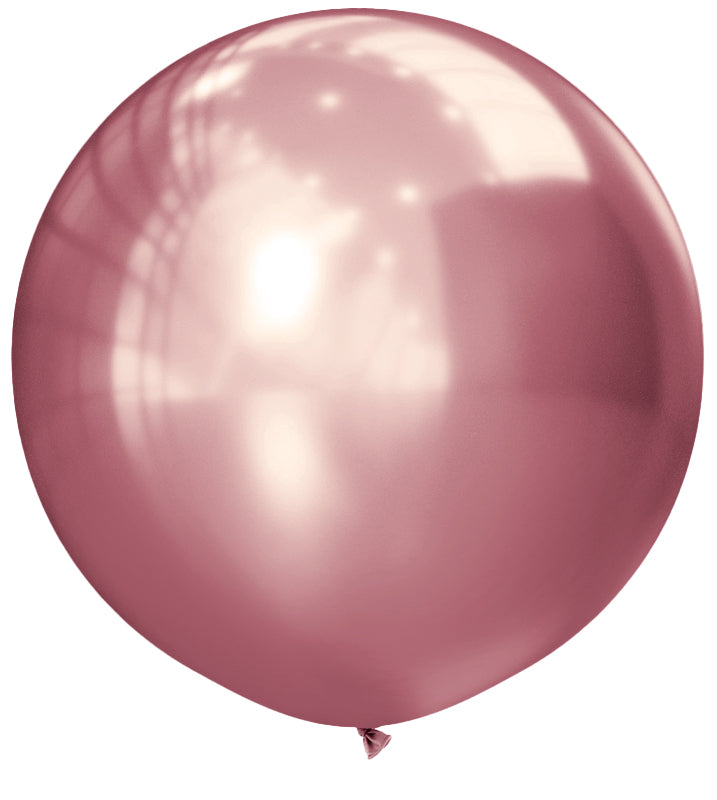 Latexballon - Chrome Pink 60 cm