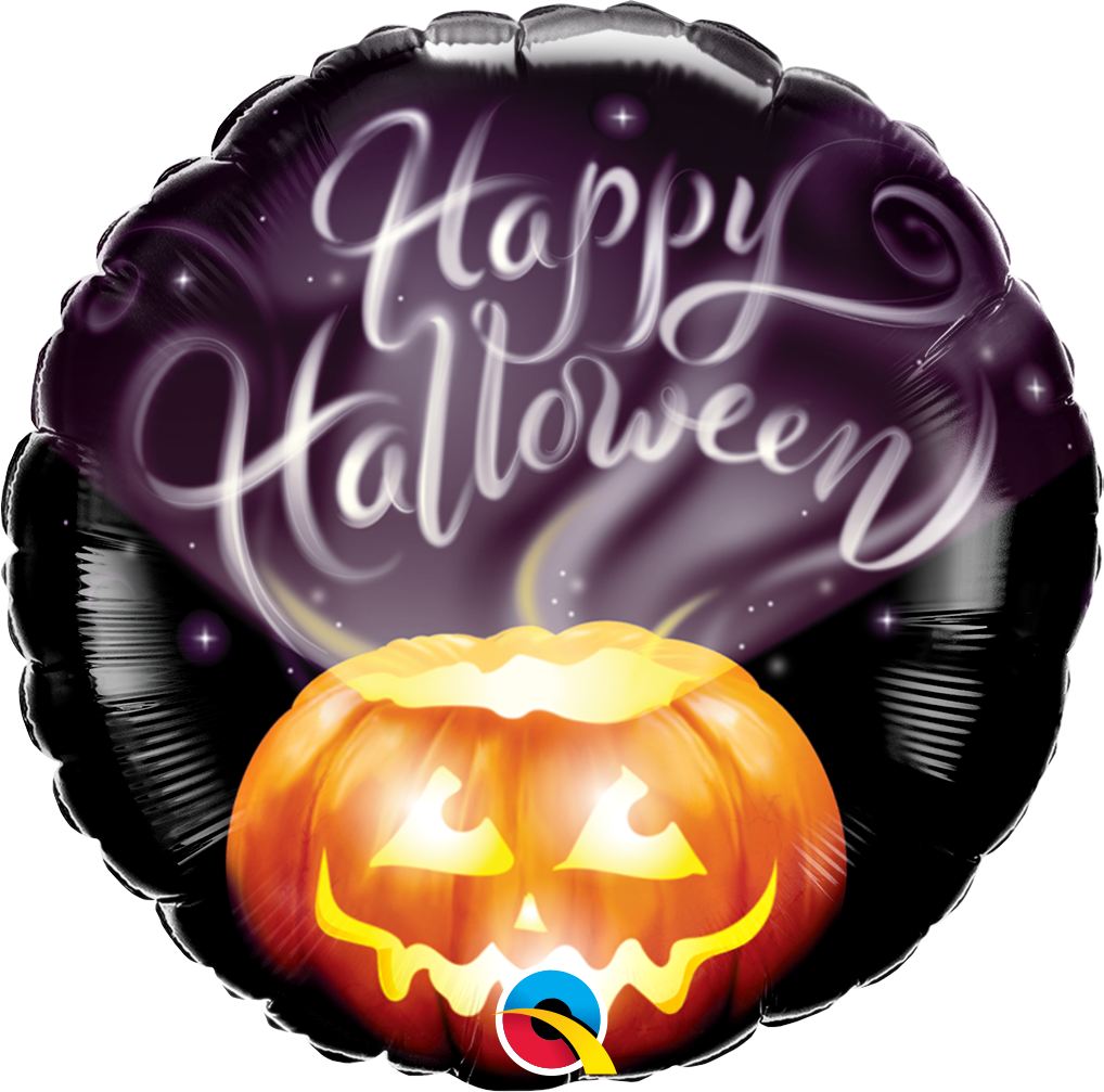 Folienballon - Halloween - Kürbis - Happy Halloween - 46cm