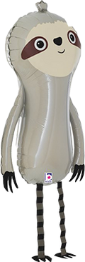 Folienballon - Walking Balloon - Faultier - 99cm