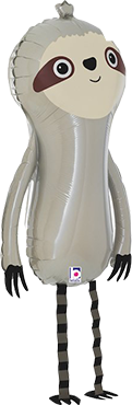 Folienballon - Walking Balloon - Faultier - 99cm