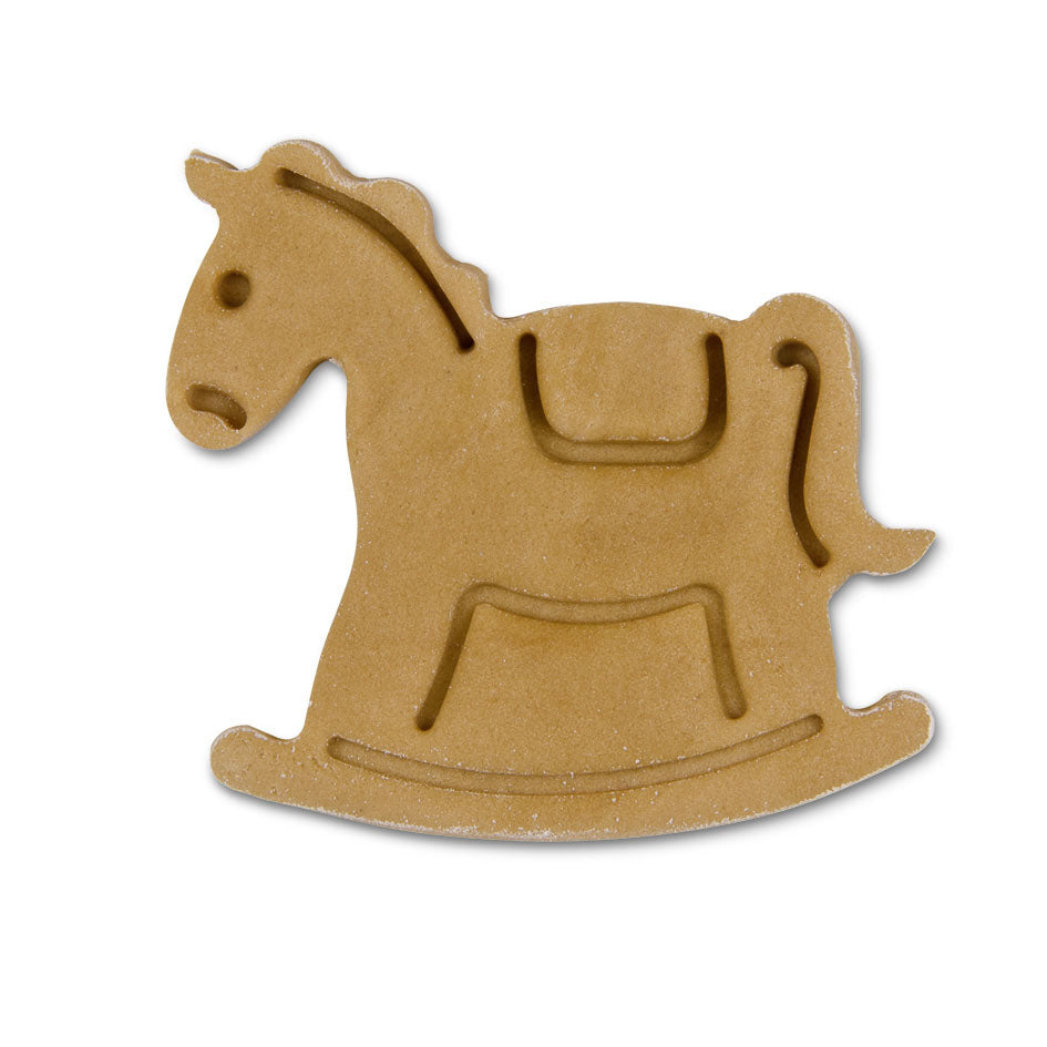 Ausstecher Schaukelpferd mit Auswurf, Kunststoff, 5 cm