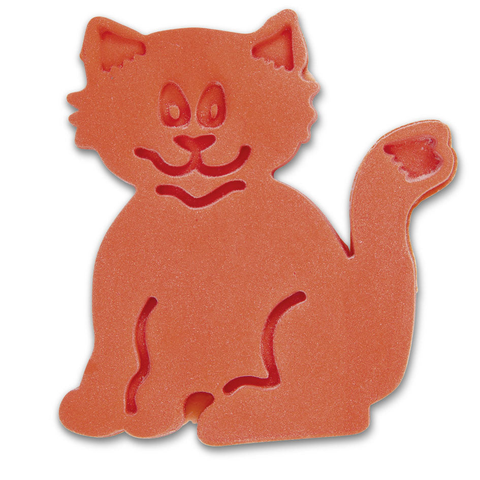 Ausstecher Katze mit Auswurf, Kunststoff, 6,5 cm