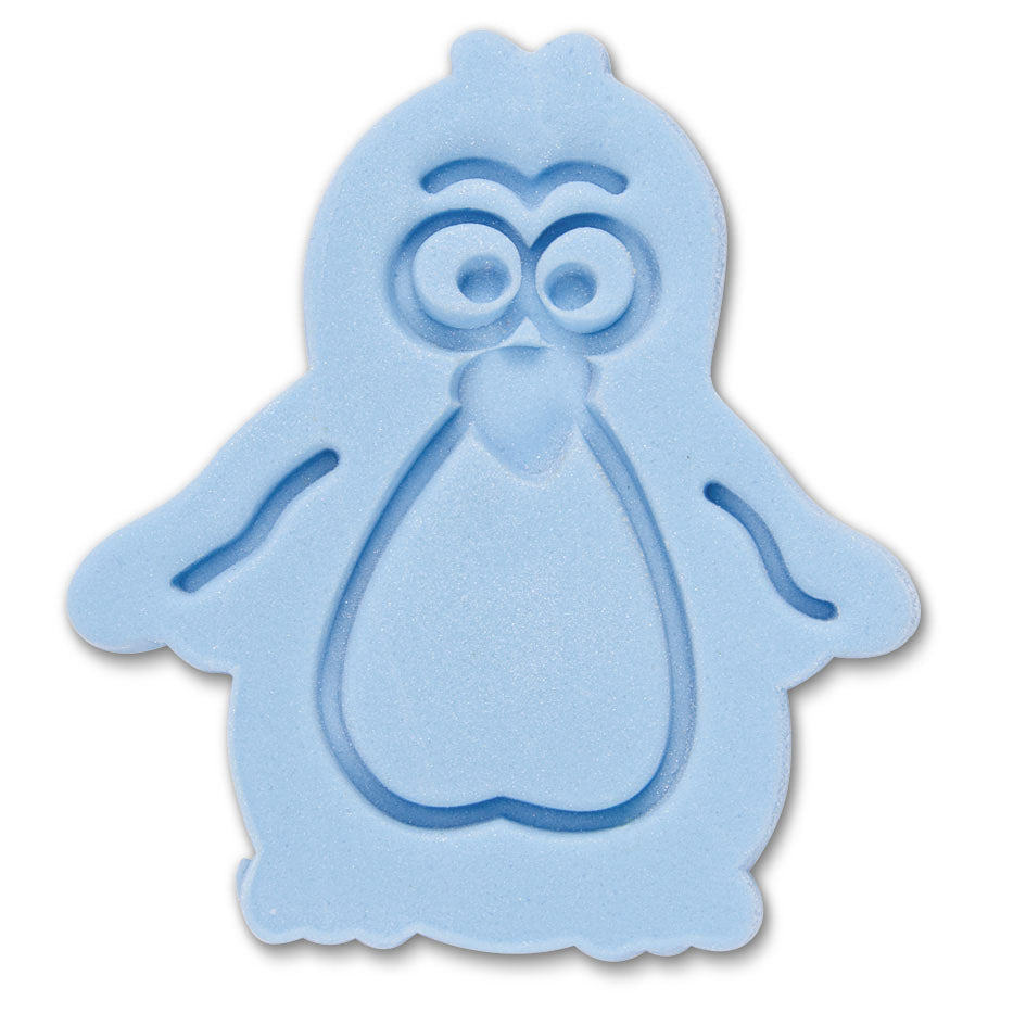 Ausstecher Pinguin mit Auswurf, Kunststoff, 6 cm