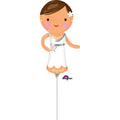 Folienballon - Hochzeit/Wedding - Braut - Mini - 33x15cm