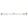 Banderín/guirnalda - flamenco - Flamingo Paradise - 1,35 m