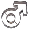 Ausstecher Symbol männlich, Edelstahl, 9 cm