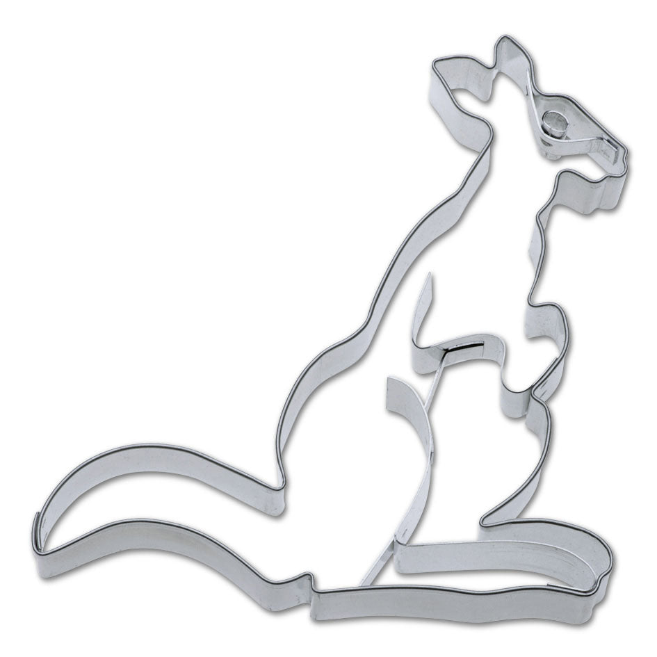 Ausstecher Känguru, Edelstahl, 11 cm