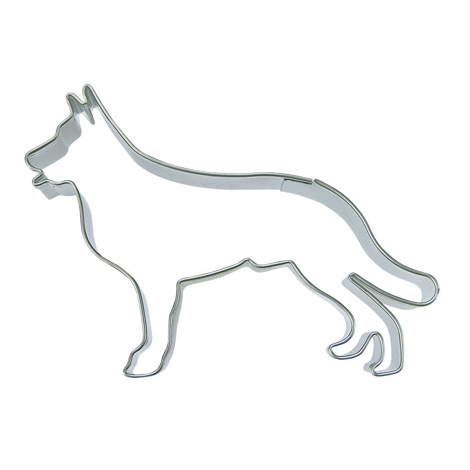 Ausstecher Schäferhund, Edelstahl, 7,5 cm