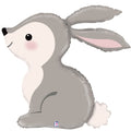 Folienballon- Wald- Hase - 91cm