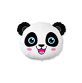 Folienballon -mini  Panda Kopf - ca.30cm