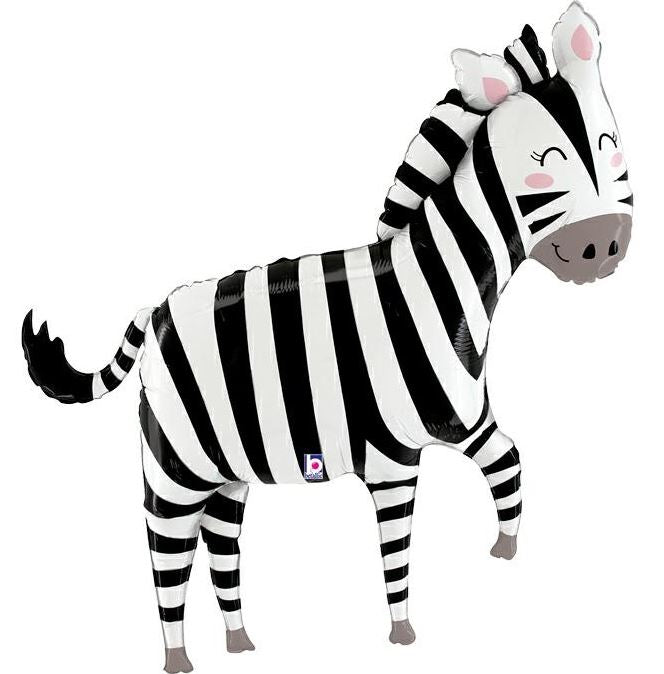Folienballon - Safari- Zebra- 127cm