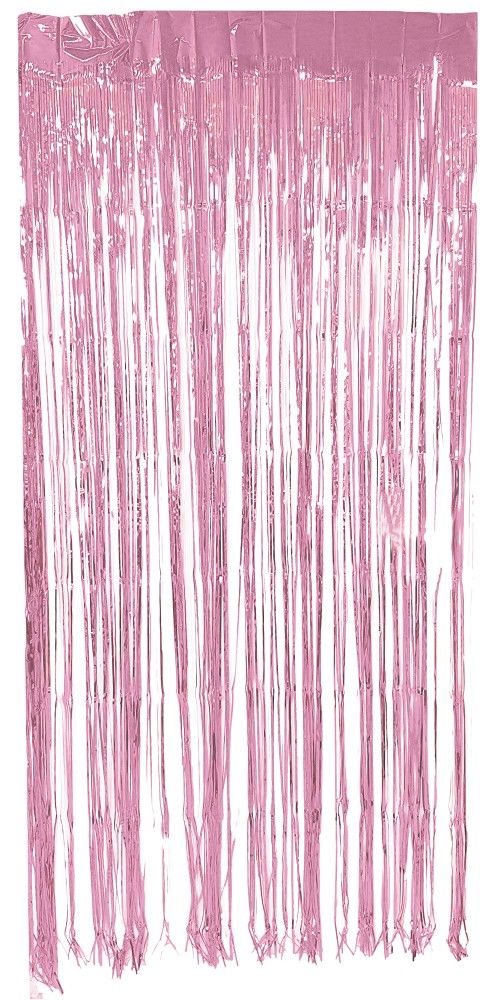 Lametta Vorhang - Rosa - 1m x 2m