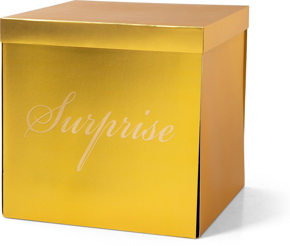 Surprise Box 50x50x50cm Gold