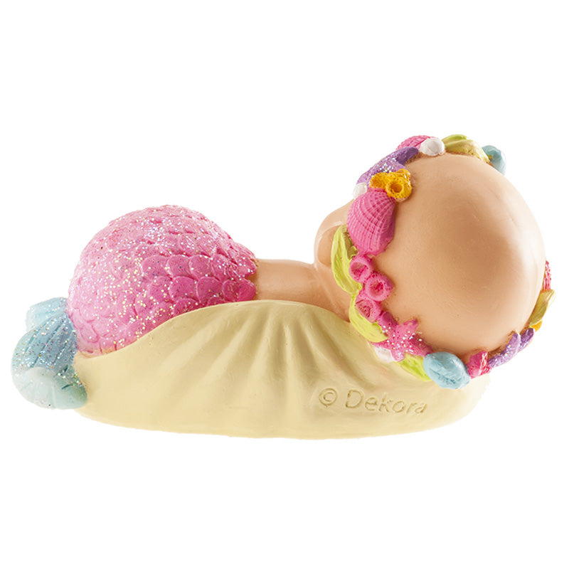 Tortenfigur Baby Meerjungfrau, 10 cm