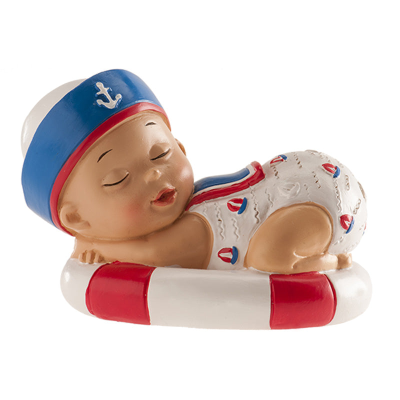 Tortenfigur Baby Matrose, 10 cm