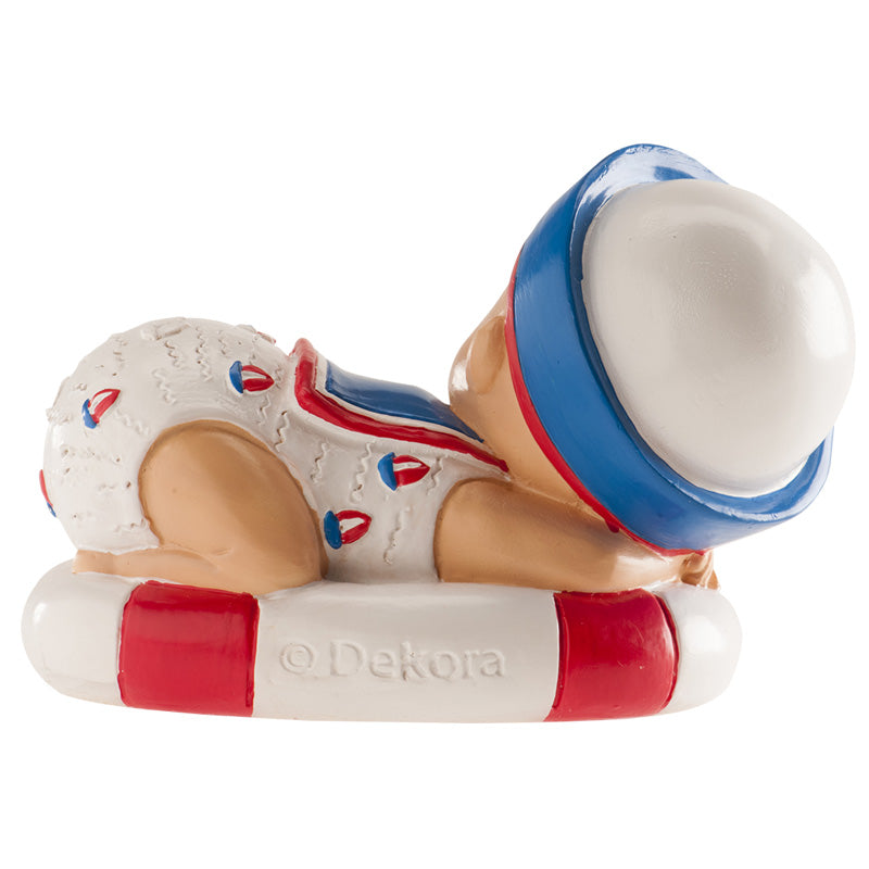 Tortenfigur Baby Matrose, 10 cm