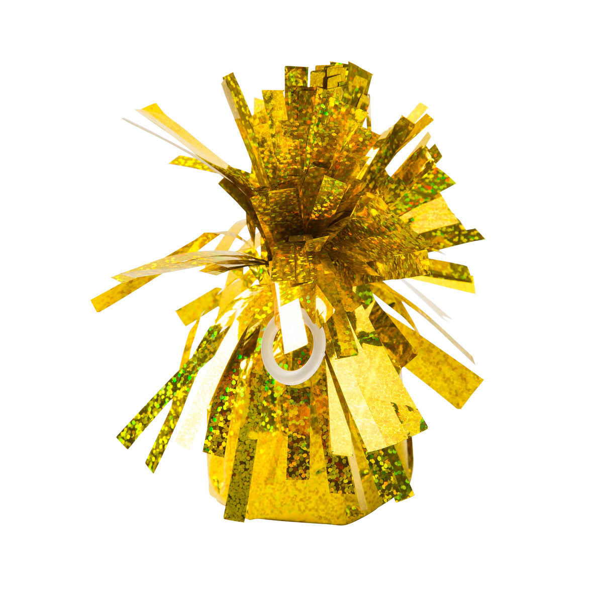 Folien Ballongewicht Gold Glitzer