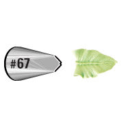 Wilton Spritztülle Blatt Nr. 67