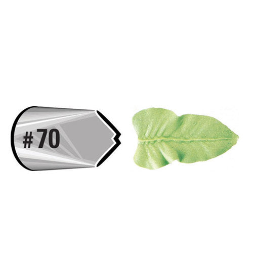Wilton Spritztülle Blatt