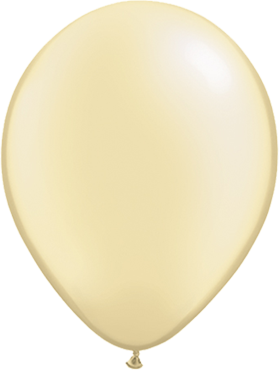 Latexballon - Pearl Elfenbein 12 cm