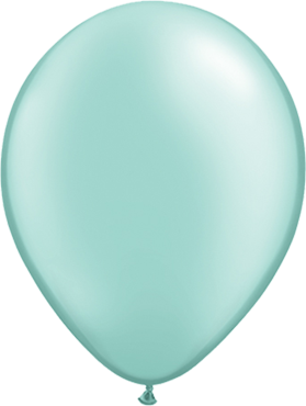 Latexballon - Pearl Mintgrün 12 cm