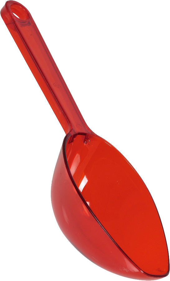 Bonbonschaufel aus Kunststoff rot, 16,5 cm
