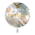 Foil Balloon - Round - "Nur das Beste für Dich" (German: only the best for you) - Ø 43cm